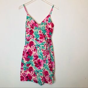 J Crew Cotton Wrap Dress Size 0